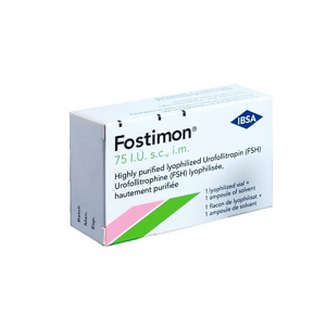 FOSTIMON 75 IU (UROFOLLITROPIN = FSH )  IM / SC VIAL